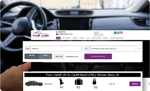 taxi-website-webbooker